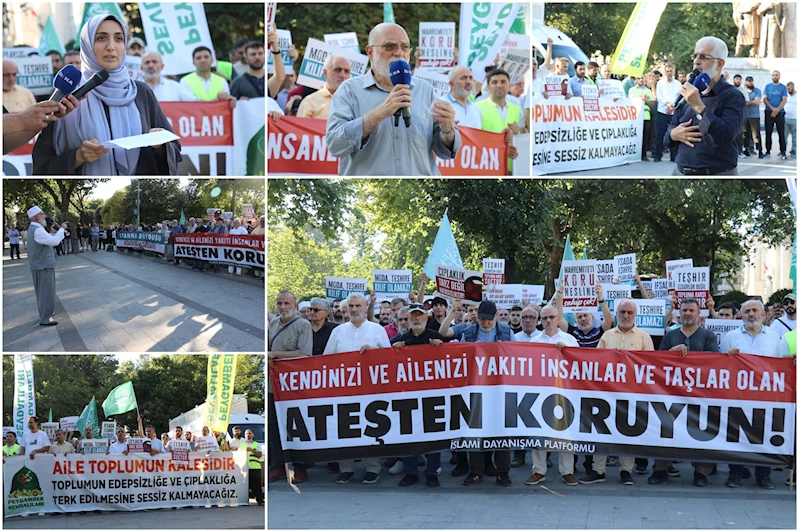 Teşhirciliğin son bulması için Saraçhane