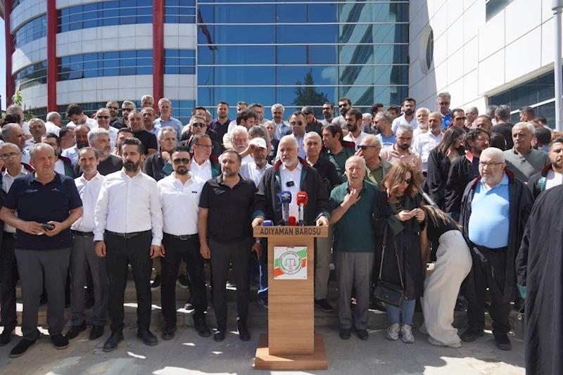Adıyaman Baro Başkanı Doğan: 