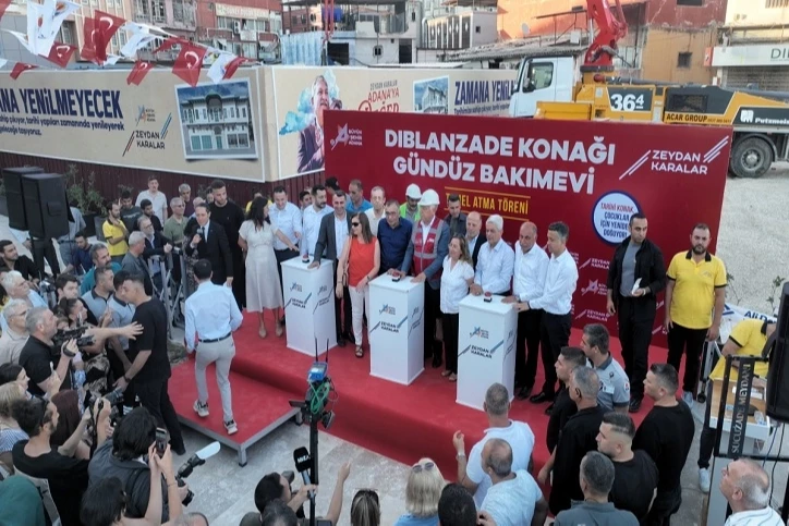 Dıblanzade Konağı Gündüz Bakımevi’nin temeli atıldı