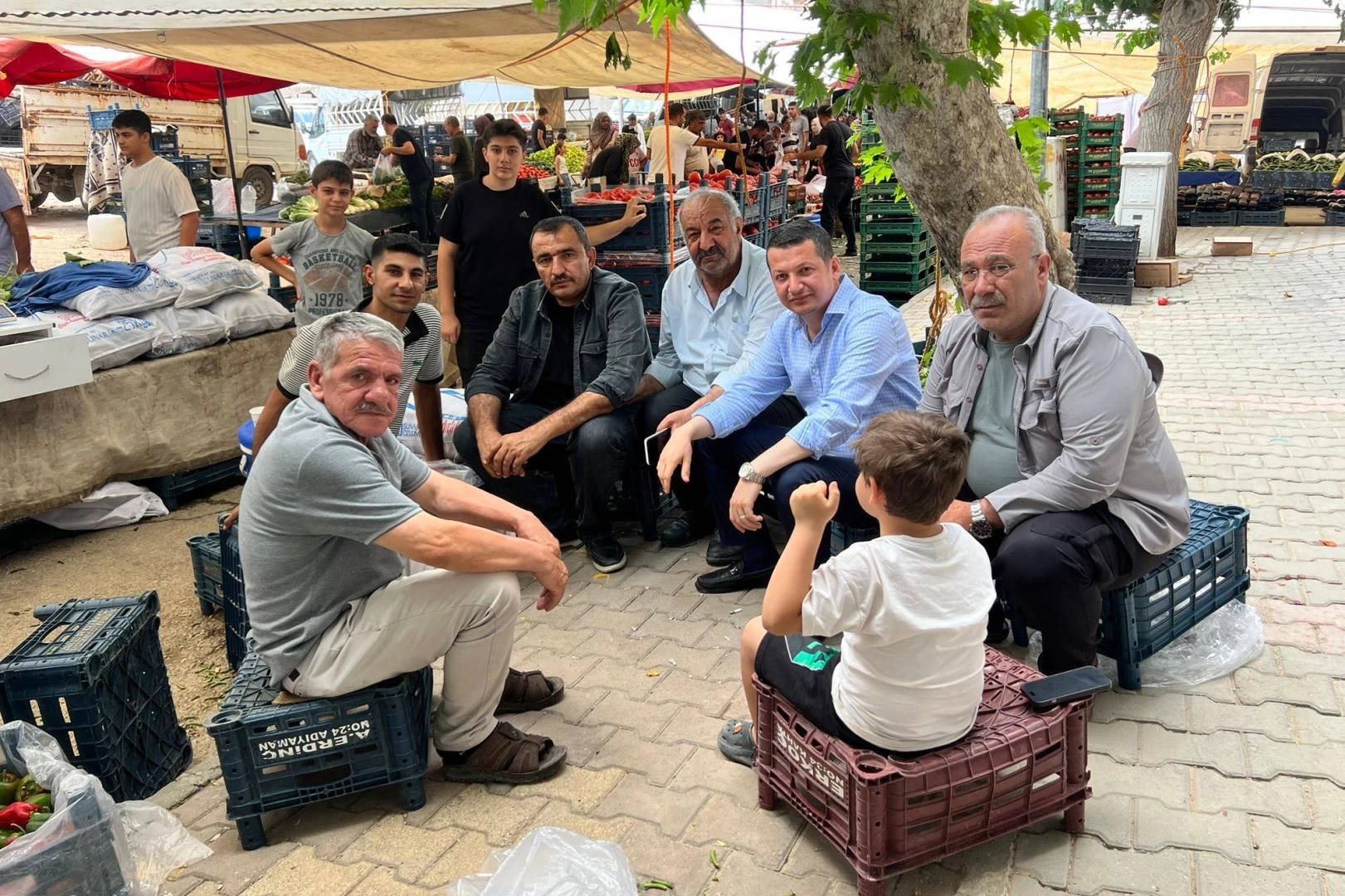 Başkan Olgun’dan Adıyaman Semt Pazarı