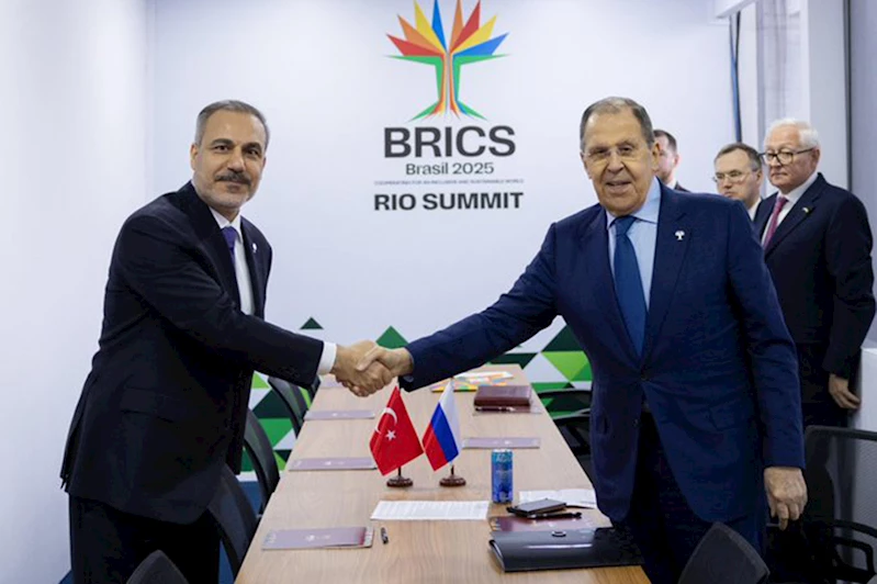 Dışişleri Bakanı Fidan, Rus mevkidaşı Lavrov ile görüştü