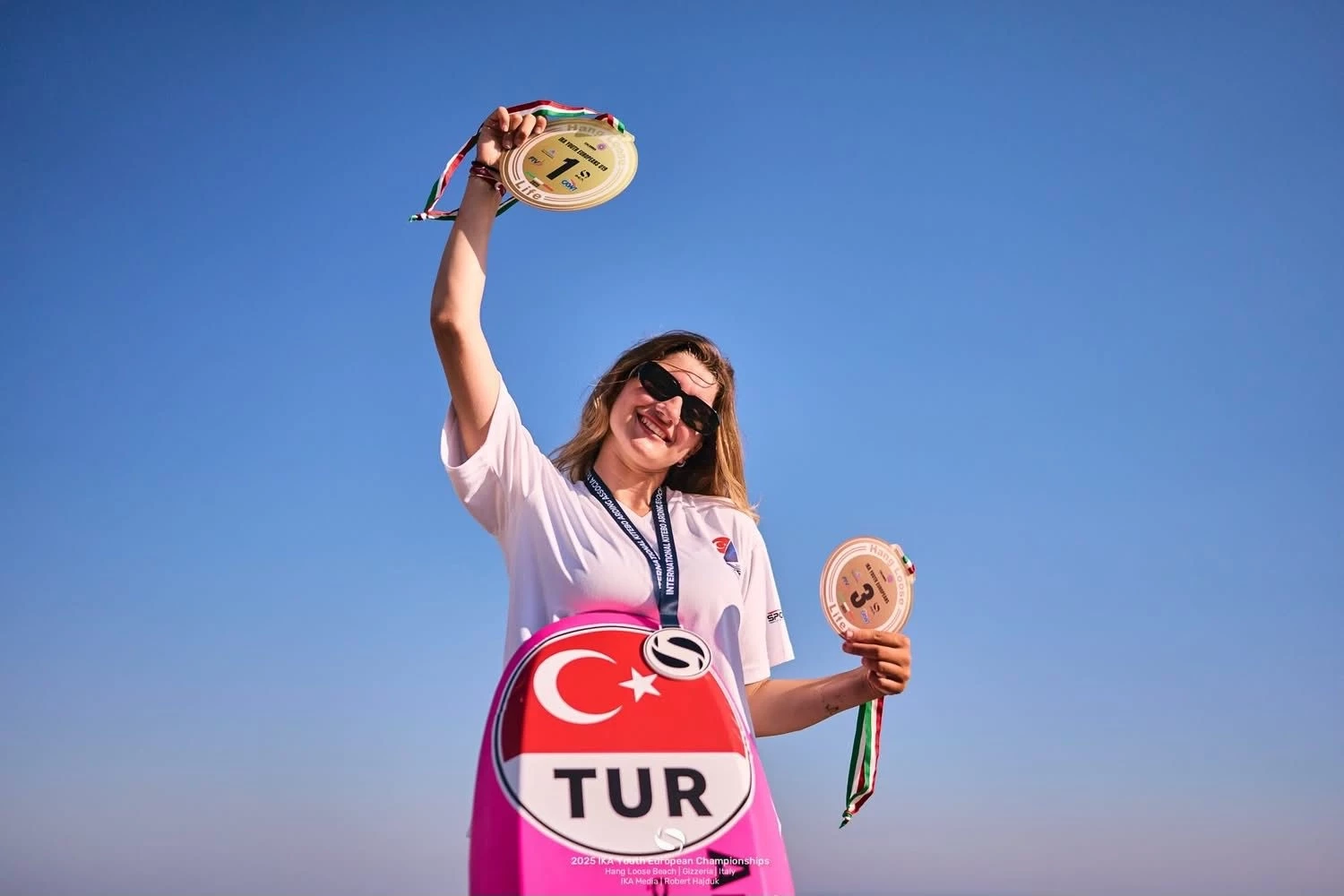 Genç sporcu Derin Deniz