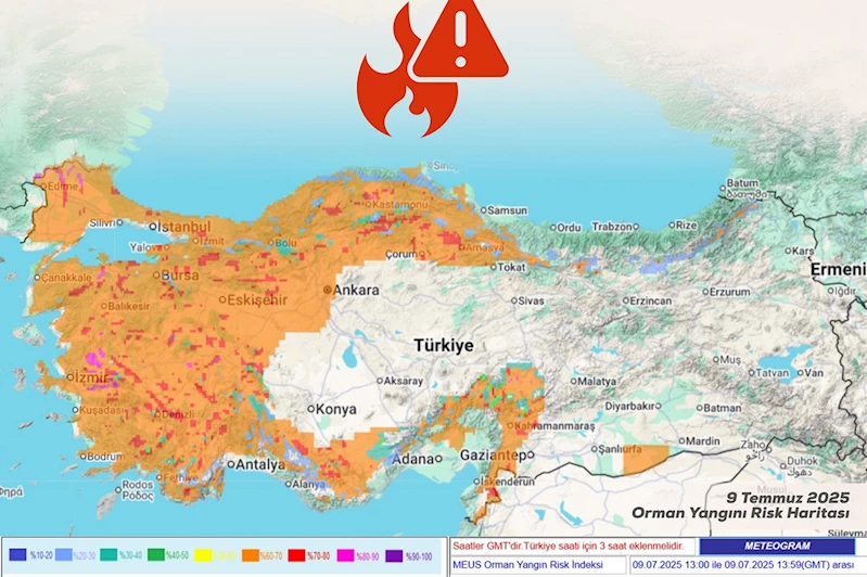 Bakan Yumaklı, yarın için uyardı: Orman yangını riski daha üst seviyeye çıkıyor