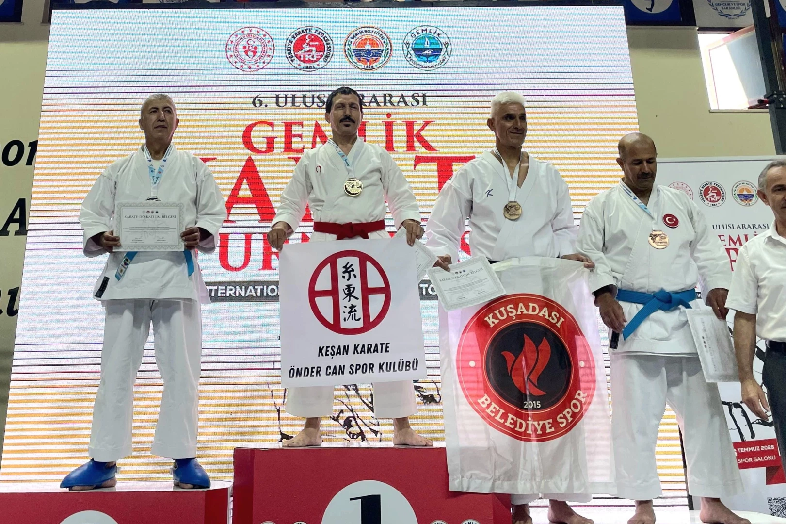 Keşanlı sporculardan Gemlik