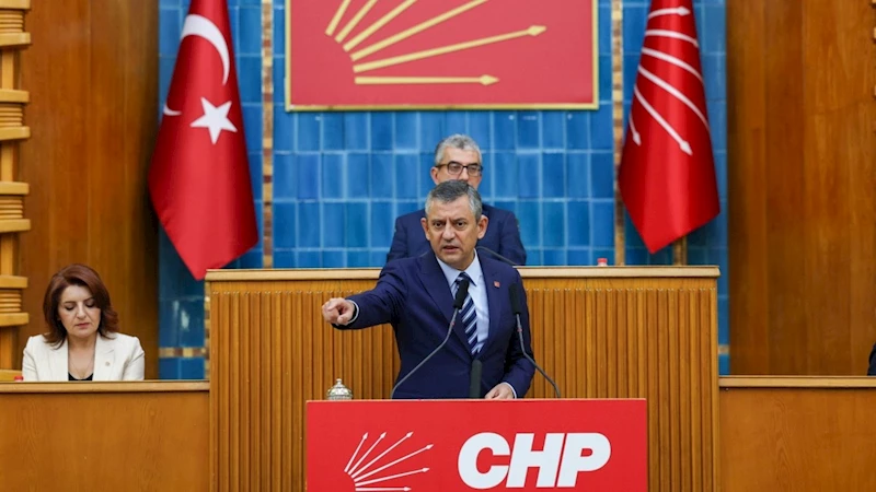 CHP lideri Özel: 