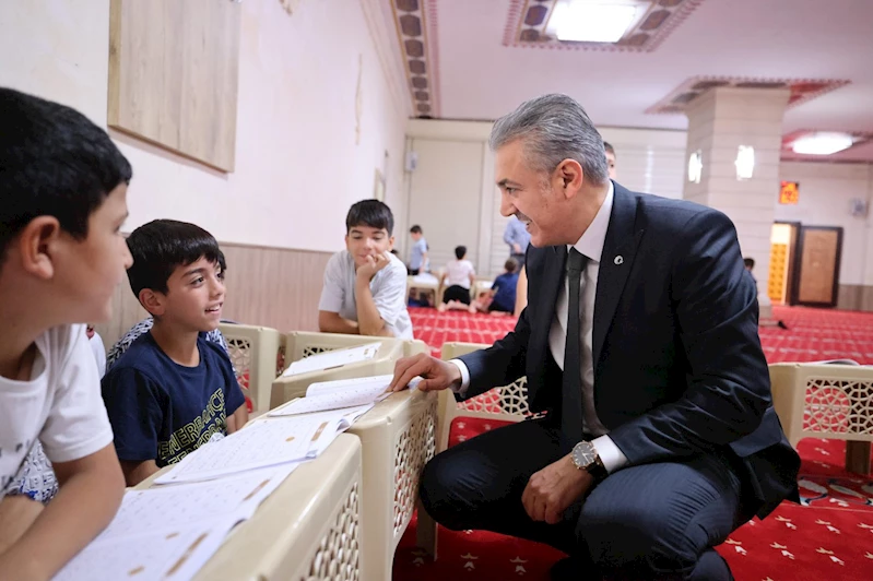 Vali Akkoyun’dan Kur’an Kurslarına Ziyaret