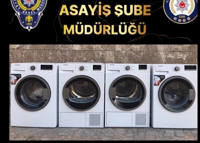  Depremzedelerin çamaşır makinelerini çalan şüpheliler yakalandı 