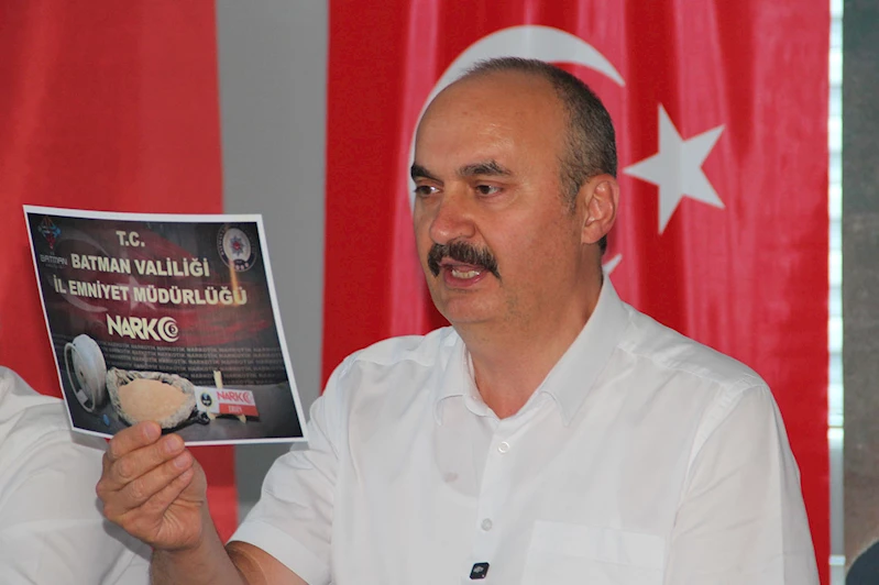 Batman Valisi Canalp: Uyuşturucuyla mücadele sadece devletin değil, hepimizin görevidir