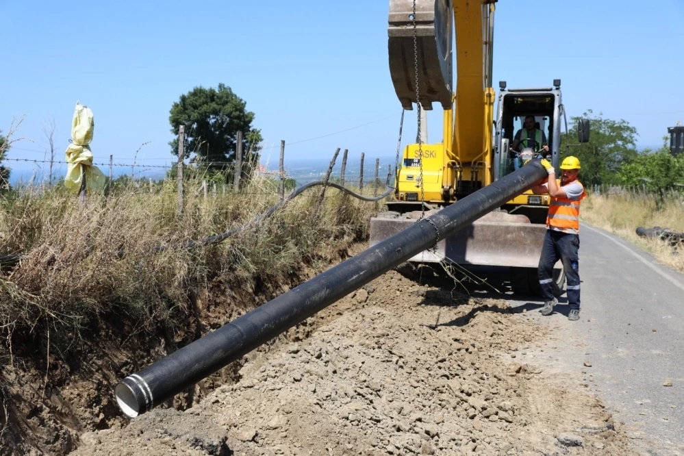 SASKİ’den Samsun’a altyapı atağı