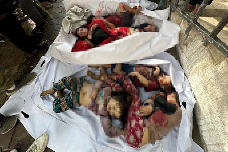 Katil rejimin Gazze’ye yönelik saldırılarında bir aile daha yok oldu