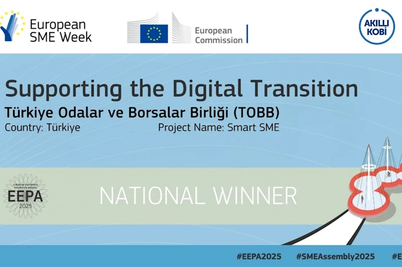 TOBB’un ‘Akıllı KOBİ Platformu’ Avrupa finalinde yarışacak
