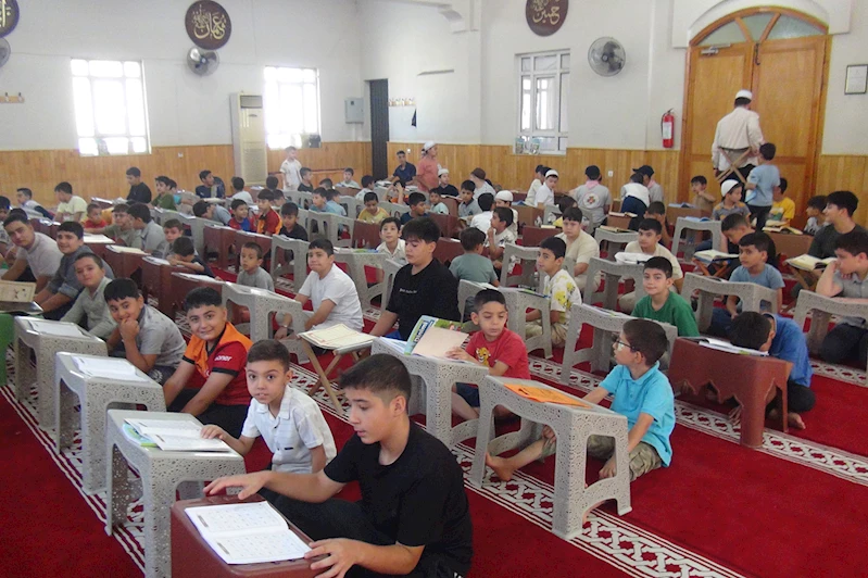 Yaz Kur’an kurslarında son hafta heyecanı