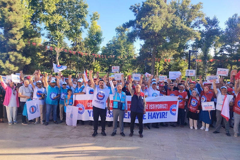 Memur-Sen Malatya İl Temsilcisi Söylemez: Gelirde adalet, ücrette denge istiyoruz