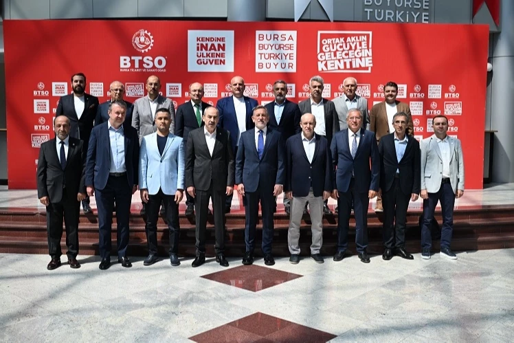 Kayseri Ticaret Odası’ndan BTSO’ya ziyaret