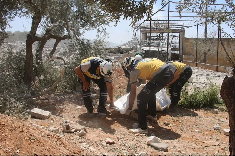İdlib kenti çevresinde silah deposu patladı: Ölü ve yaralılar var