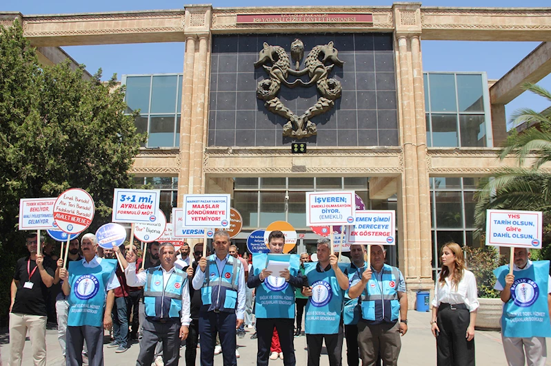 Sağlık-Sen Şırnak Şubesi: Türkiye büyürken memurun da refahı büyümelidir