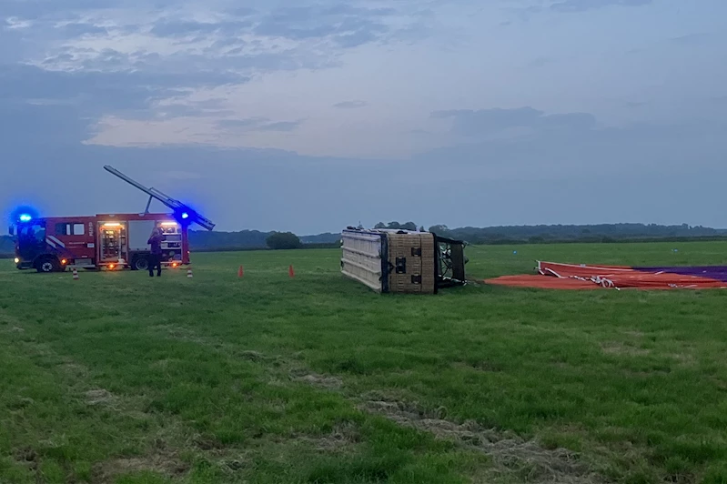 Hollanda’da sıcak hava balonu kazası: 1 ölü, 5 yaralı