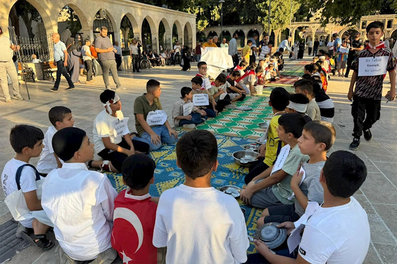Şanlıurfa’dan Gazze’ye çocukların “Çığlık” çağrısı