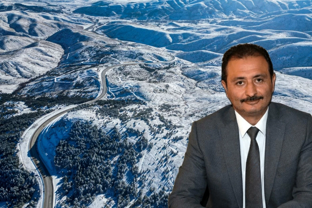 Tokat-Sivas yolunda kış çilesi bitiyor