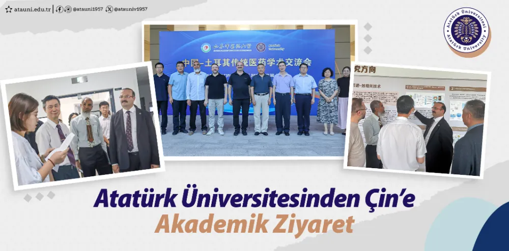 Atatürk Üniversitesinden Çin’e Akademik Ziyaret