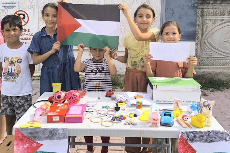 Konyalı miniklerden Gazze