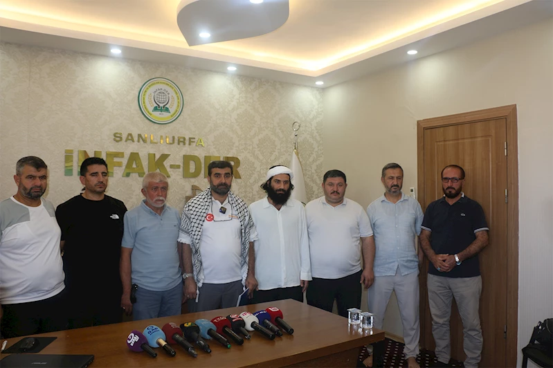 Şanlıurfa’dan Gazze’ye destek konvoyu yola çıkıyor