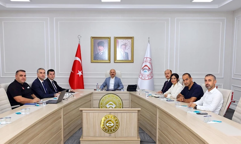 Adıyaman’da Vali Yardımcıları Değerlendirme Toplantısı 