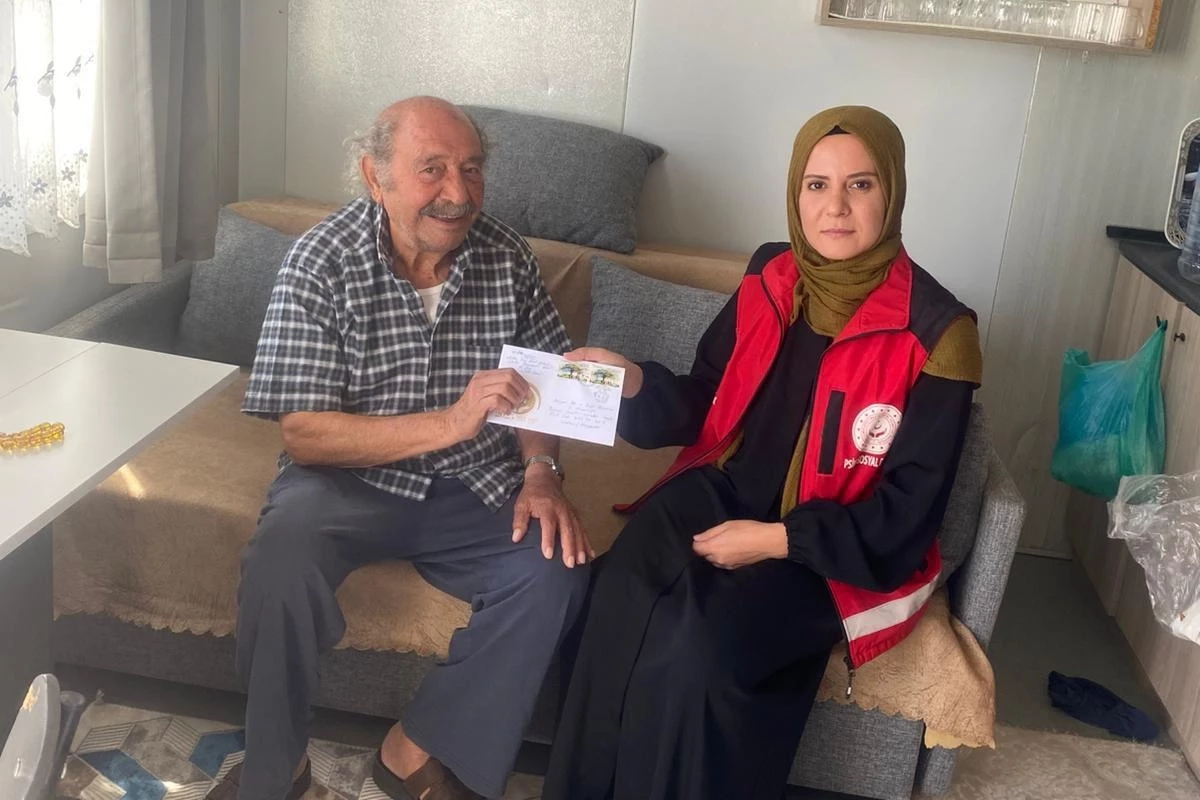 Bursa’dan Adıyaman’a duygu dolu mektup