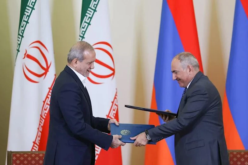 Ermenistan ve İran arasında 10 mutabakat zaptı imzalandı