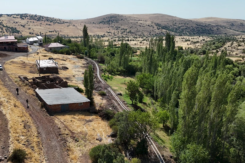 Malatya Büyükşehir Belediyesi yeni sulama kanalları inşa etti