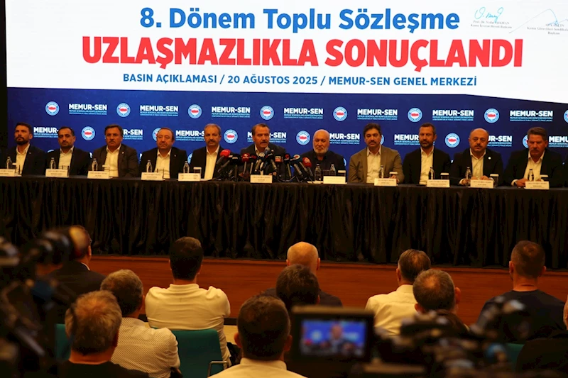 Memur-Sen: Uzlaşmazlığın sebebi kamu işvereninin çözümsüz tavrıdır