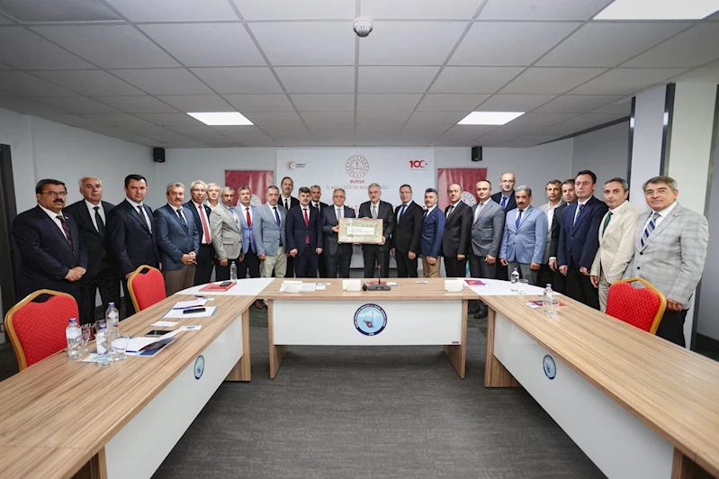 Bursa’da 2025-2026 eğitim-öğretim yılının yol haritası belirlendi