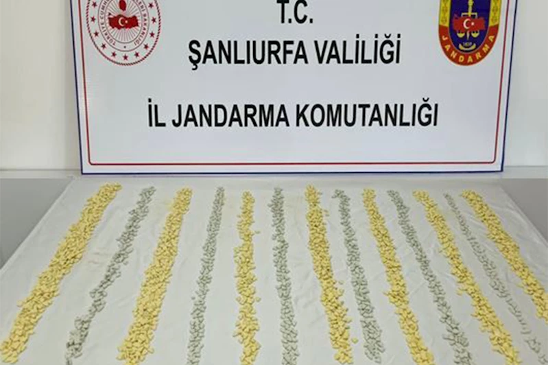 Şanlıurfa’da jandarma ve MİT’ten uyuşturucu operasyonu