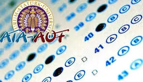 ATA AÖF yaz okulu/üç ders sınavları için mesaj