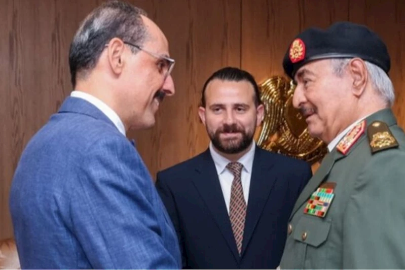 MİT Başkanı Kalın ile Hafter ile görüştü