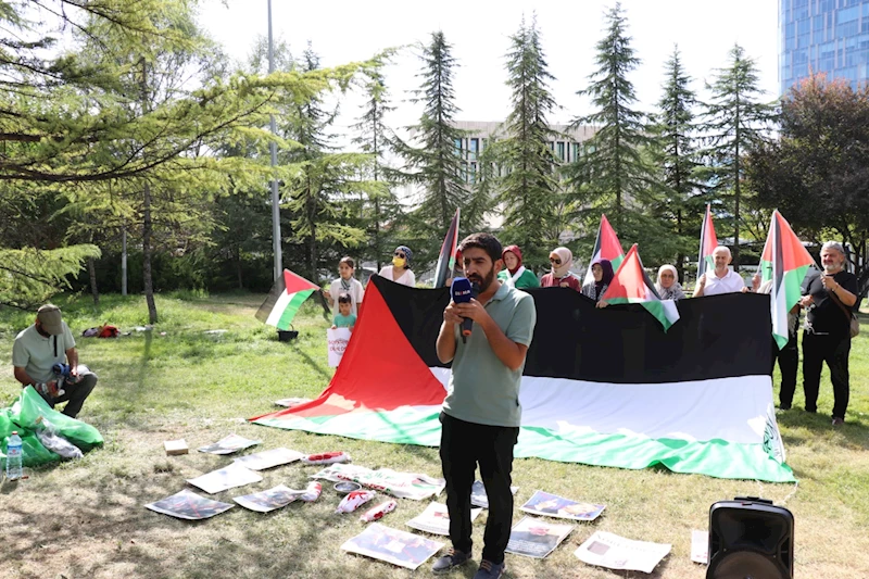 ABD Büyükelçiliği önünde 