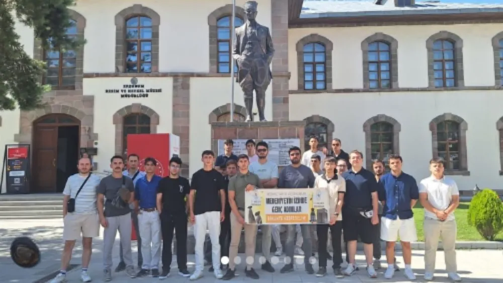 Kastamonulu Gençler Erzurum’da Kültürle Buluştu