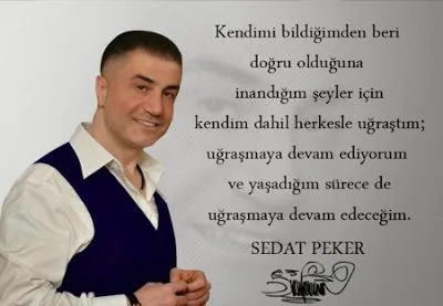 Sedat Peker’den Çarpıcı Sözler