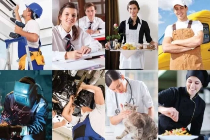 Hizmet ve perakendede 