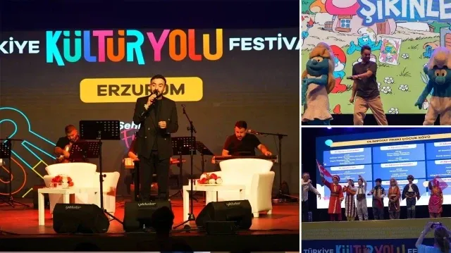 Kültür Yolu Festivali: Serkan Kaya Erzurumlularla Buluştu