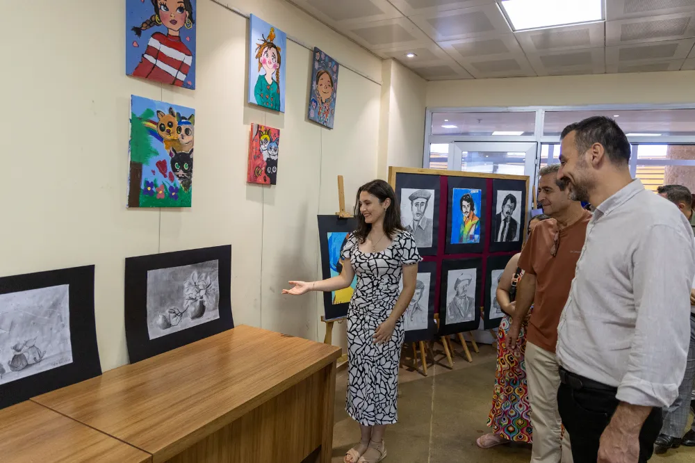 YAZ DÖNEMİ ÇOCUK ETKİNLİKLERİ SERGİSİ BÜYÜK BEĞENİ TOPLADI