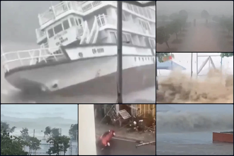 Vietnam’da yarım milyondan fazla kişi tayfun Kajiki nedeniyle tahliye ediliyor