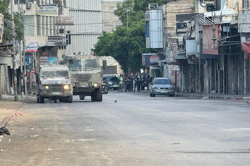 Siyonist rejimden Nablus ve Batı Şeria