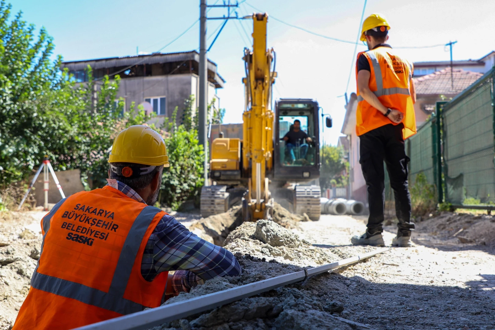 Sakarya Adapazarı’na 3 bin metrelik yeni yağmursuyu hattı