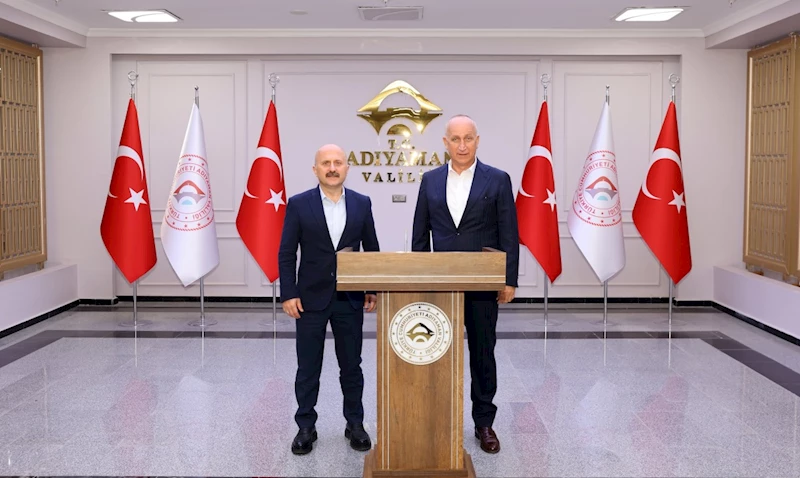 Bakan Yardımcısı Ömer Bulut, Vali Osman Varol ile bir araya geldi  