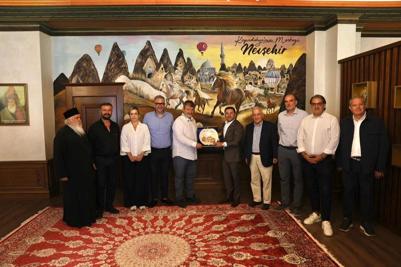 Kapadokya’da mübadele torunlarından anlamlı ziyaret