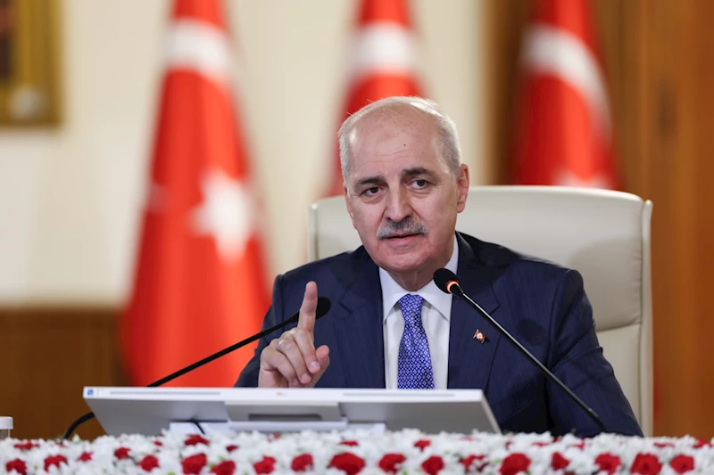 TBMM Başkanı Kurtulmuş: Kimse burada anayasa yapılıyormuş gibi algı oluşturmasın
