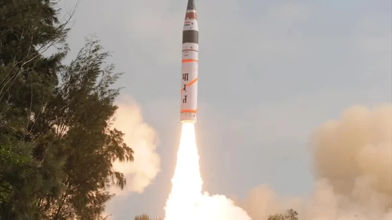 Hindistan balistik füze testi gerçekleştirdi 