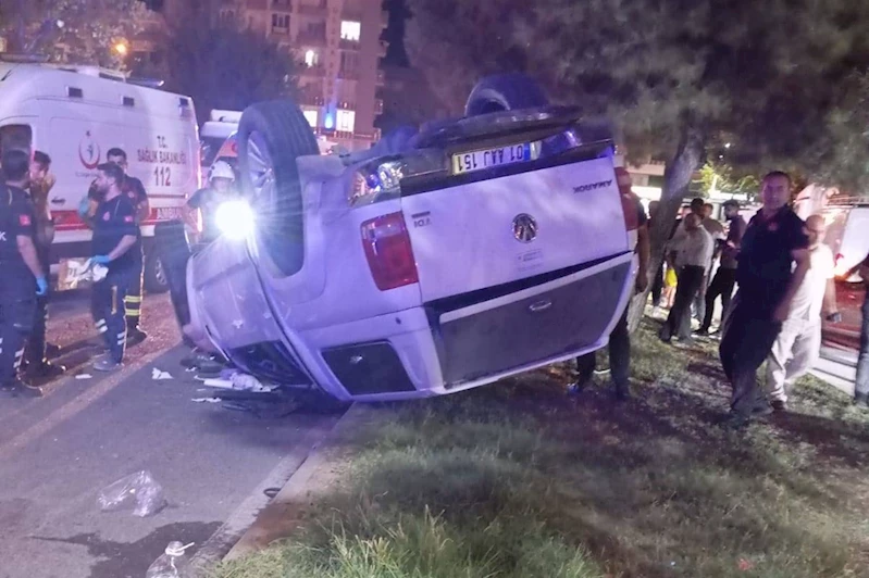 Batman’da pikap takla attı: 1 yaralı