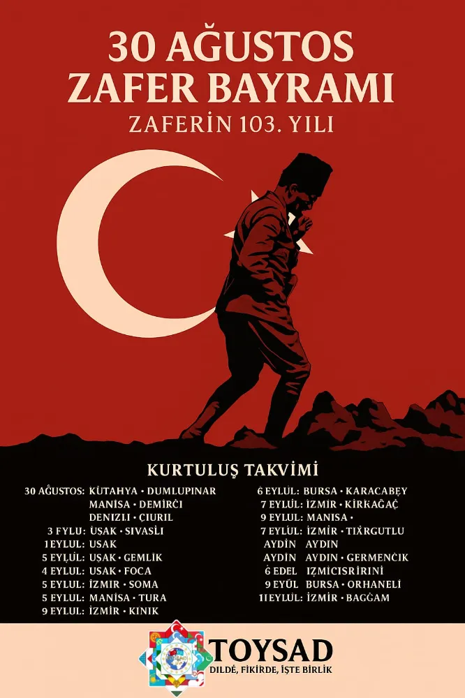 TOYŞAD Kutlama mesajı 